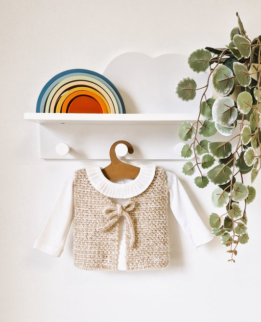 Patron Crochet Gilet Bébé - Baby vest Crochet Pattern - Patrón de Ganchillo para Chaleco Bebé (0-48 M) | PDF FR & EN & ES | Maison Josefine #09