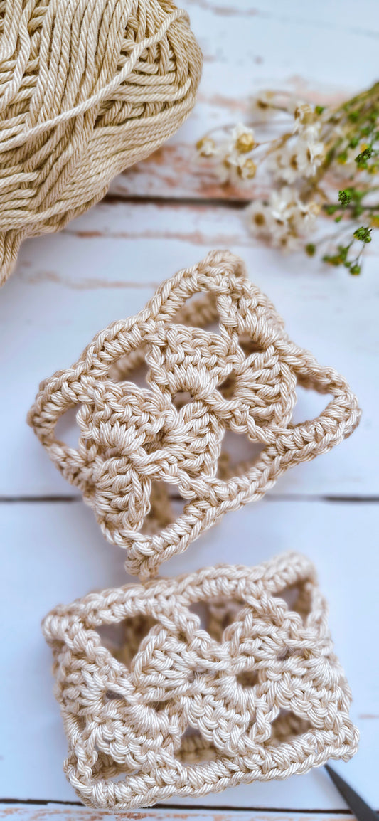 Patron crochet Rond de serviette - Home Crochet Pattern · Patrón Ganchillo Hogar | FR, EN, SP | Maison Josefine #33