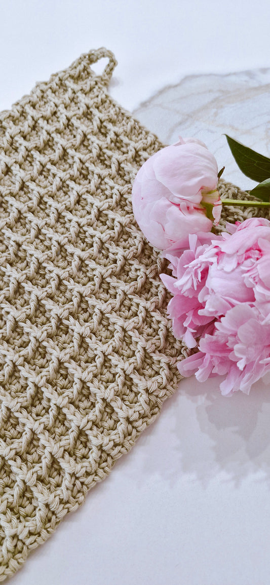 Patron Crochet Essuie-Main - Hand Towel Crochet Pattern - Toalla | FR, EN, SP | Maison Josefine #32