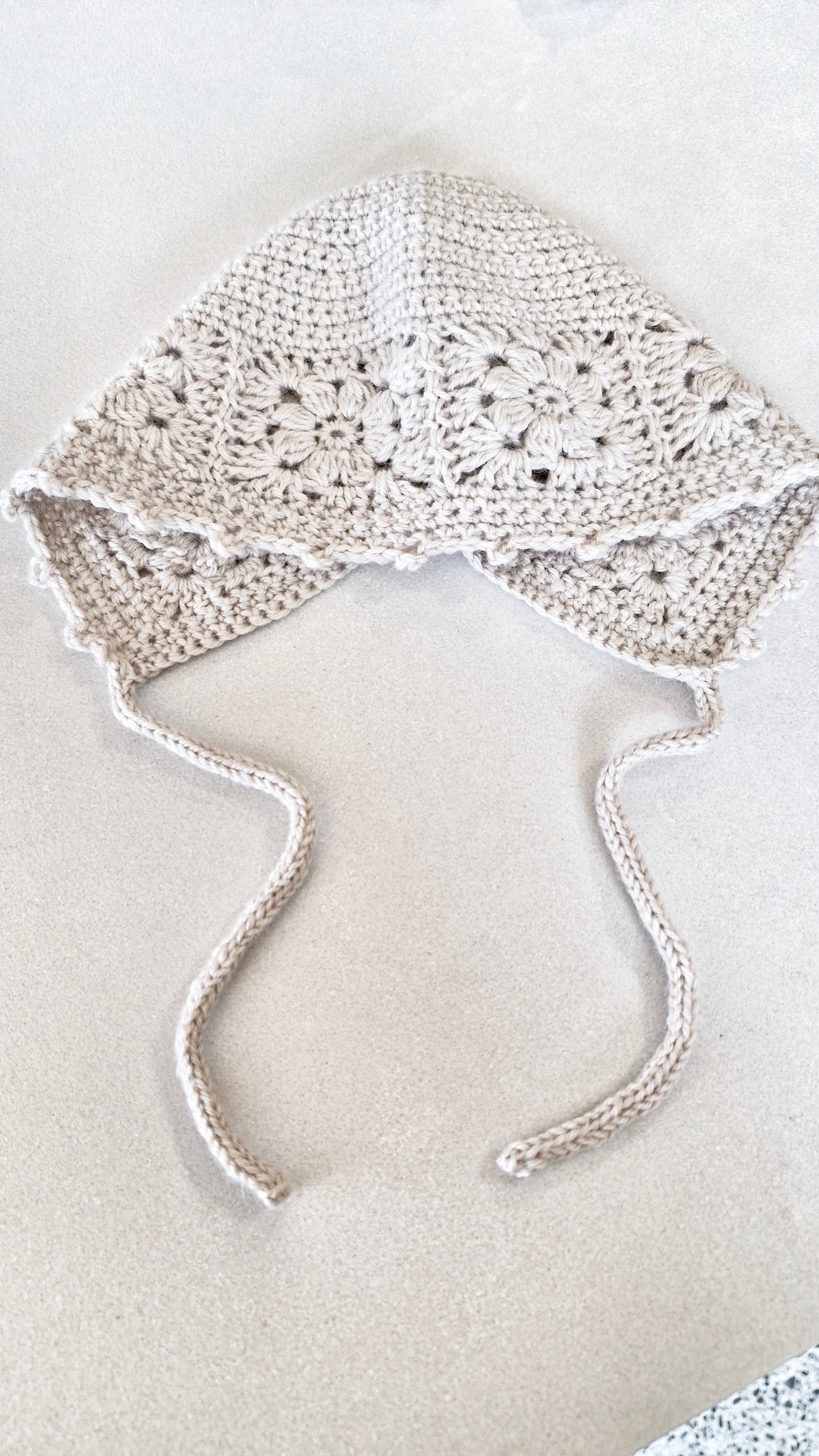Patron Crochet & Tricot Béguin Bébé - Baby Bonnet (0-36 M) | PDF FR & EN | Maison Josefine #01