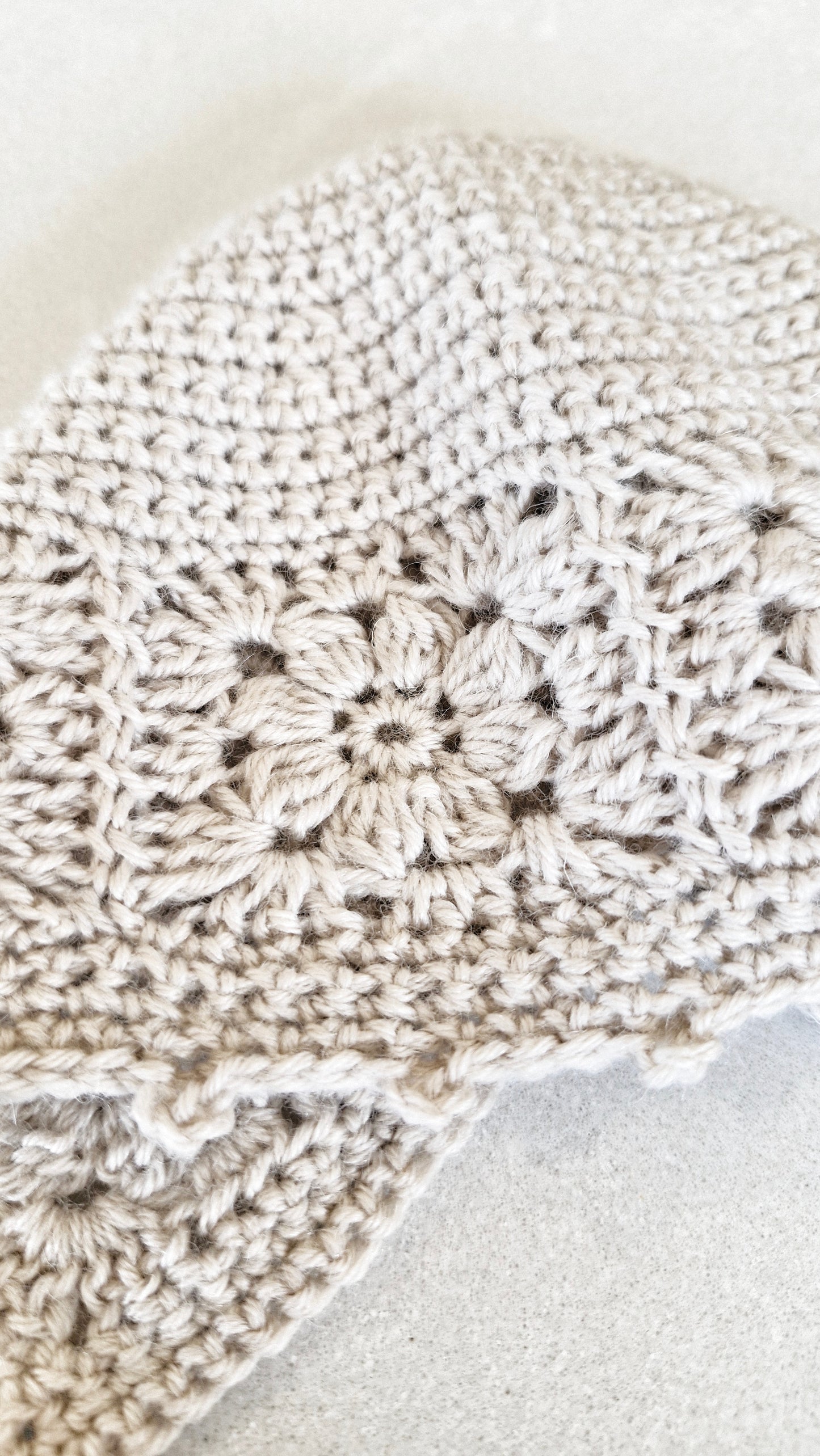 Patron Crochet & Tricot Béguin Bébé - Baby Bonnet (0-36 M) | PDF FR & EN | Maison Josefine #01