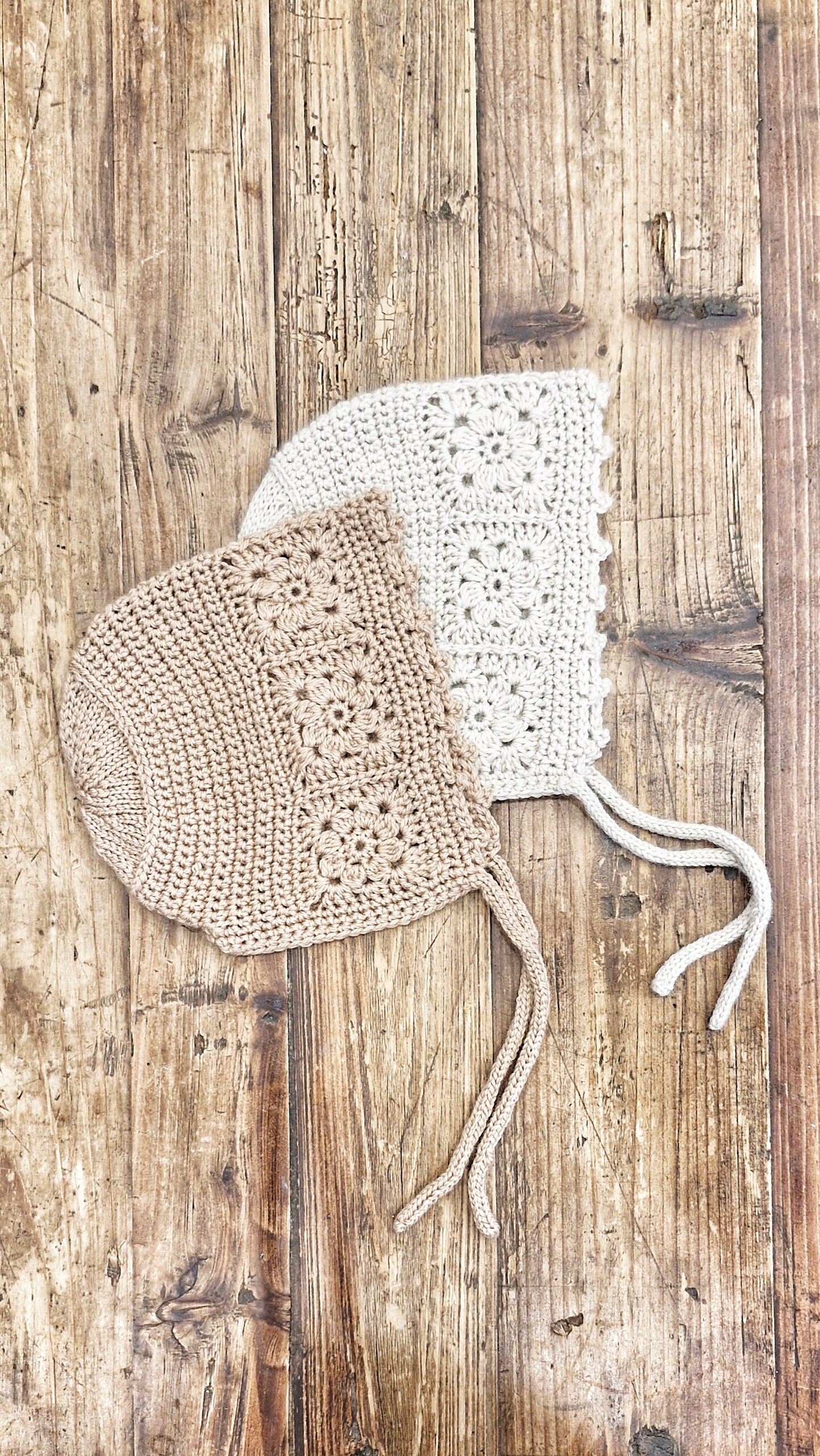 Patron Crochet & Tricot Béguin Bébé - Baby Bonnet (0-36 M) | PDF FR & EN | Maison Josefine #01