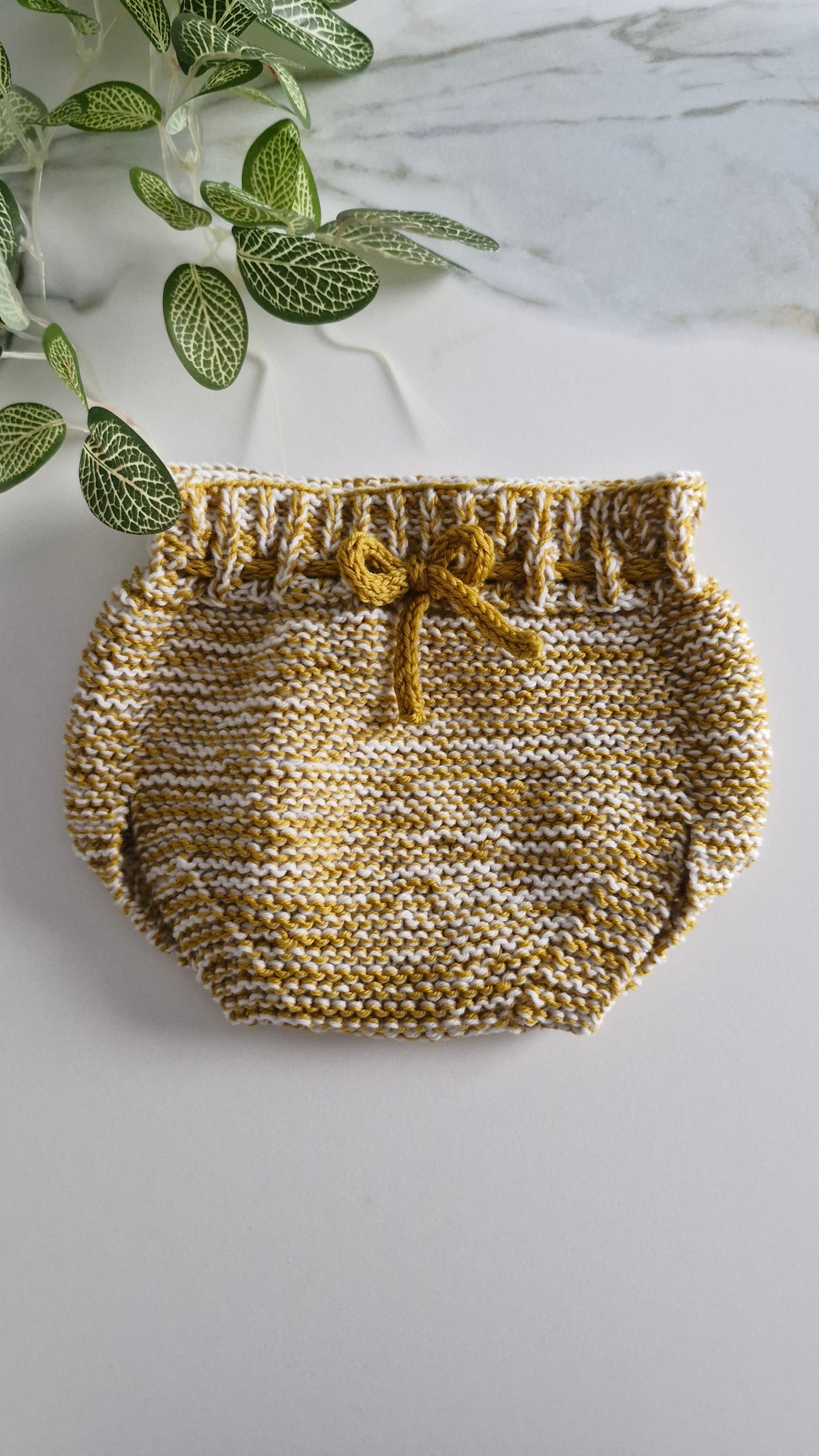 Patron Tricot - Bloomer point mousse - Garter stitch baby bloomer (0-6M) | FR& EN | Maison Josefine #11