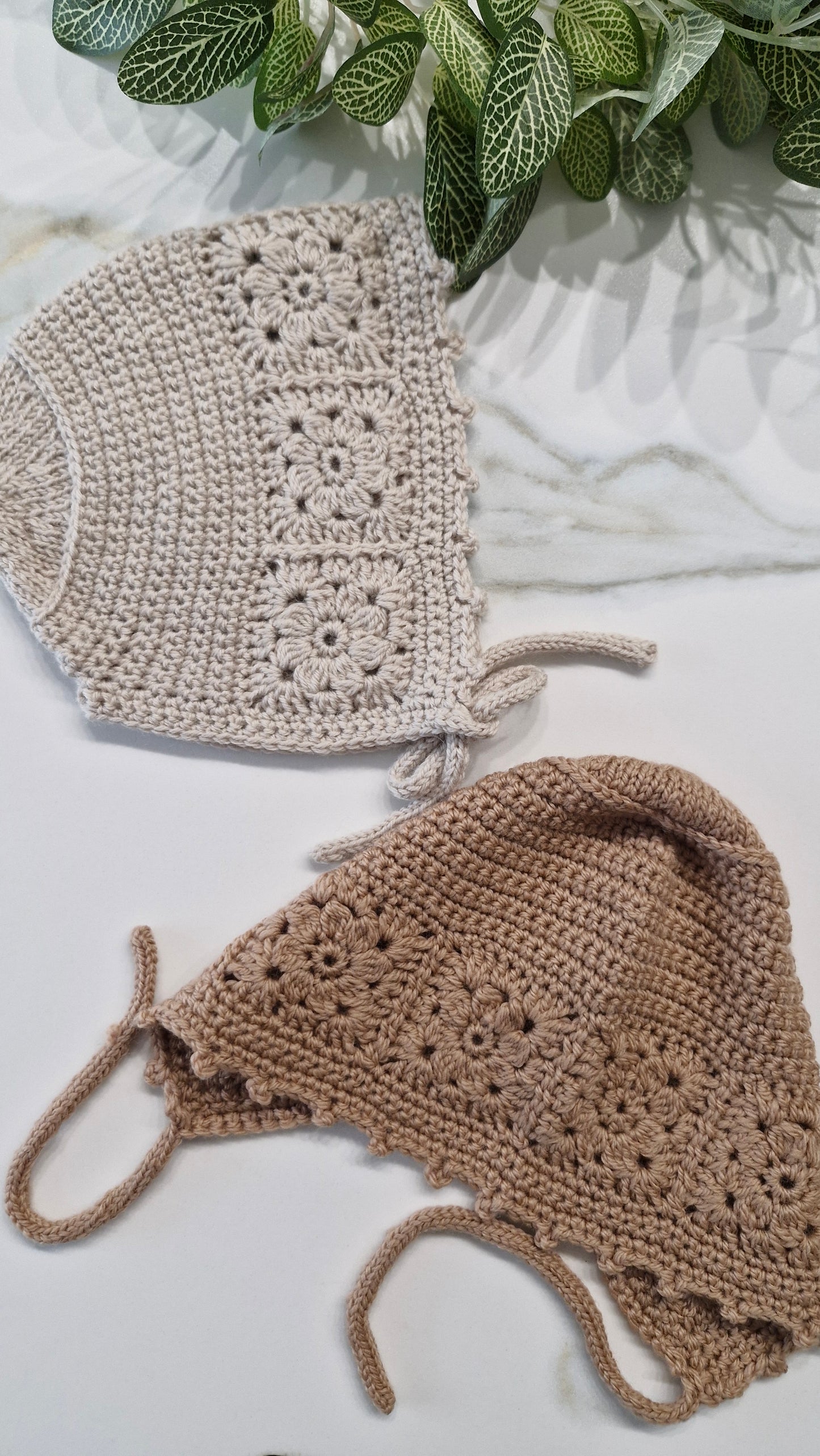 Patron Crochet & Tricot Béguin Bébé - Baby Bonnet (0-36 M) | PDF FR & EN | Maison Josefine #01