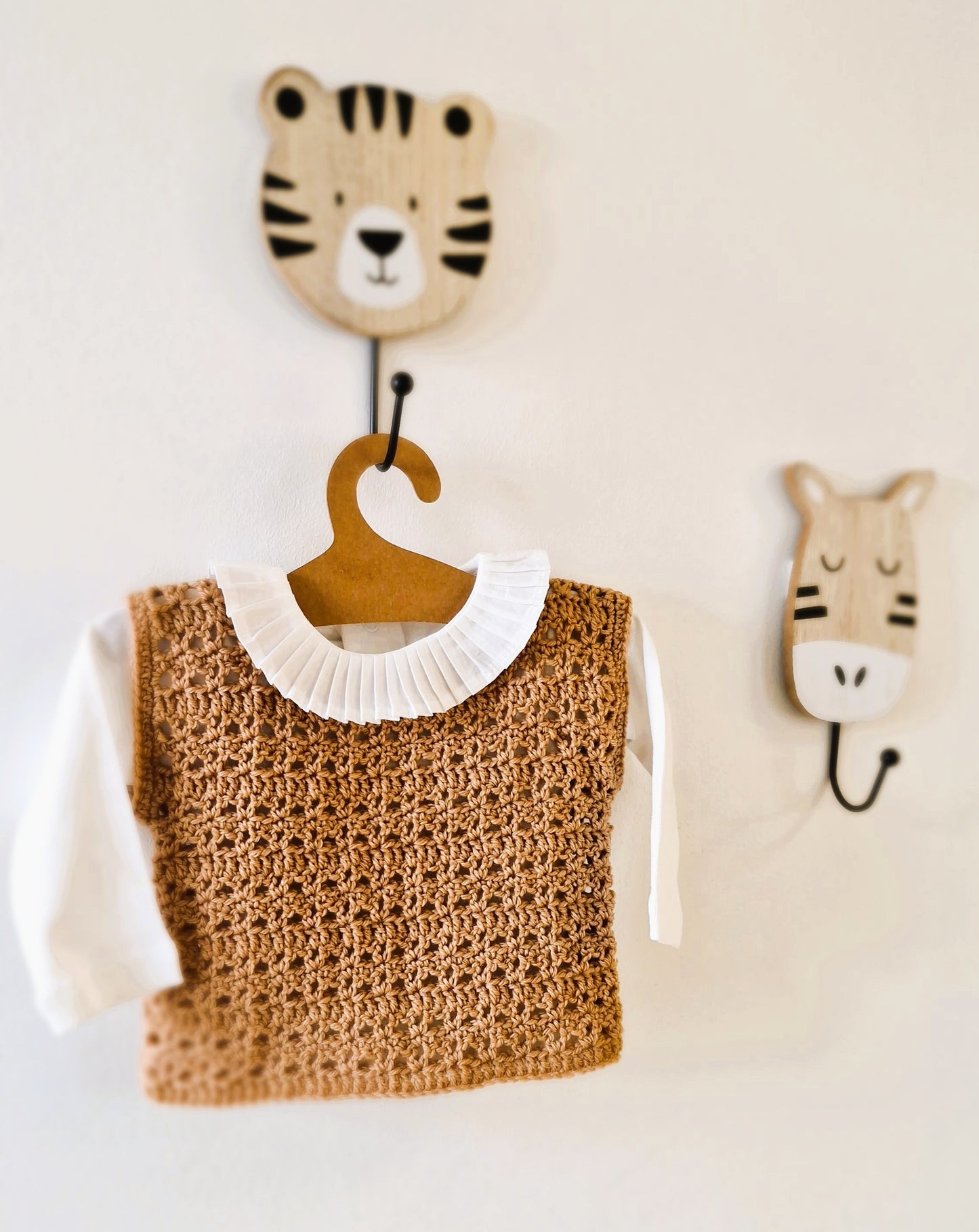 Patron Crochet Pull Bébé - Baby Sweater Crochet Pattern (0-24M) | PDF FR, EN & SP | Maison Josefine #12