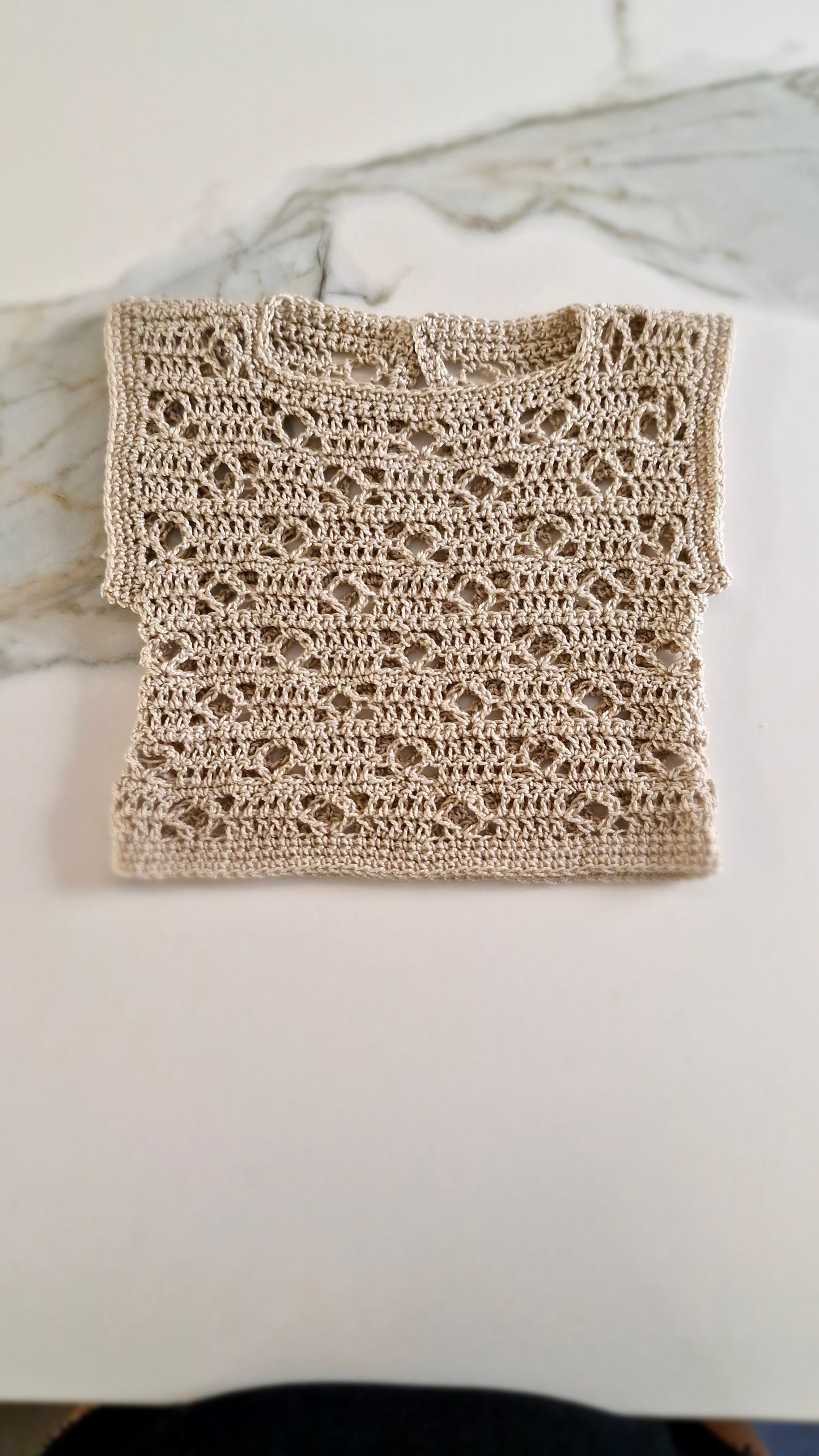 Patron Crochet Pull bébé sans manches - Baby sweater Crochet Pattern (0-24M) | PDF FR & EN | Maison Josefine #14