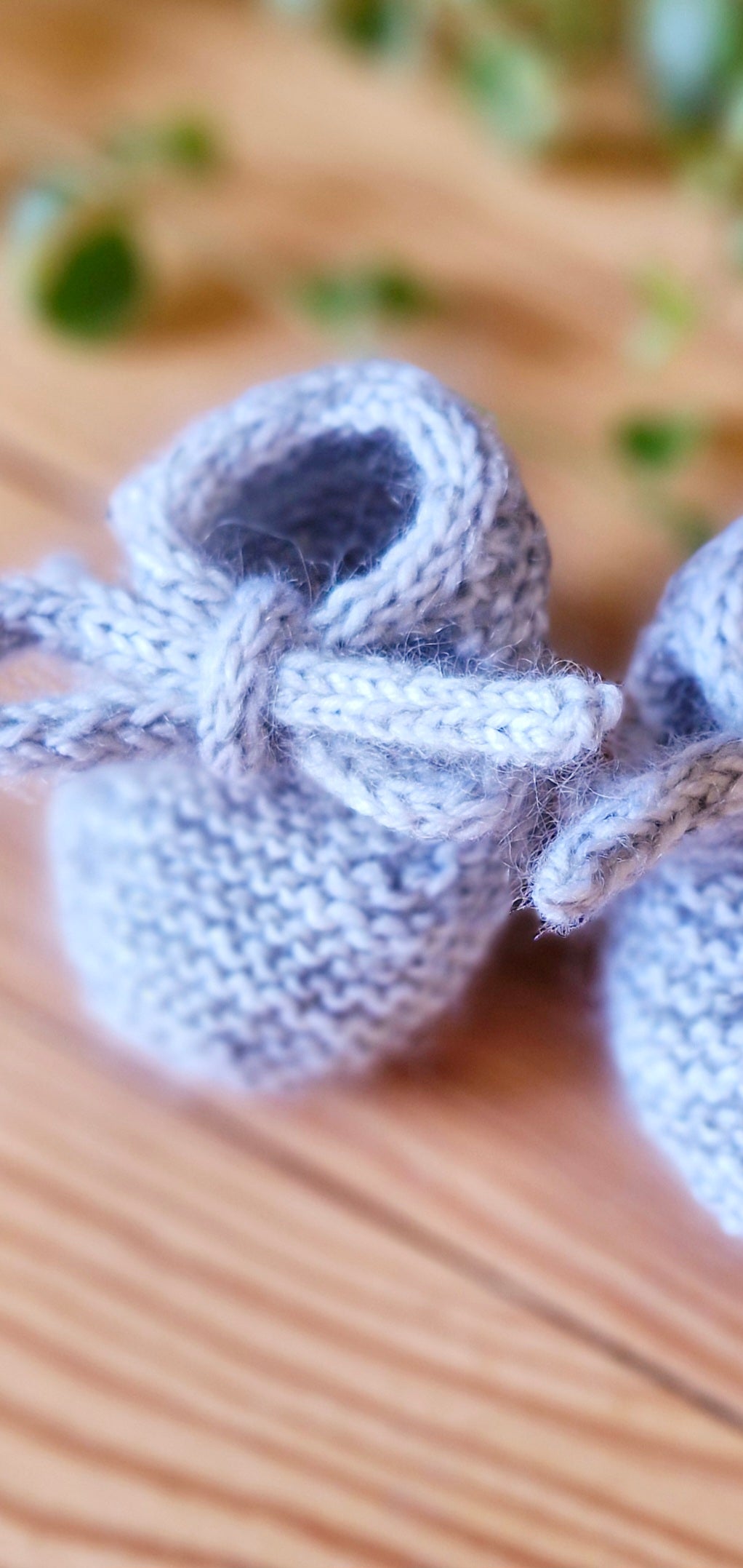 Patron Tricot Chaussons Bébé - Baby Booties knitting pattern (0-6M)| PDF FR & EN | Maison Josefine #18 (PDF)