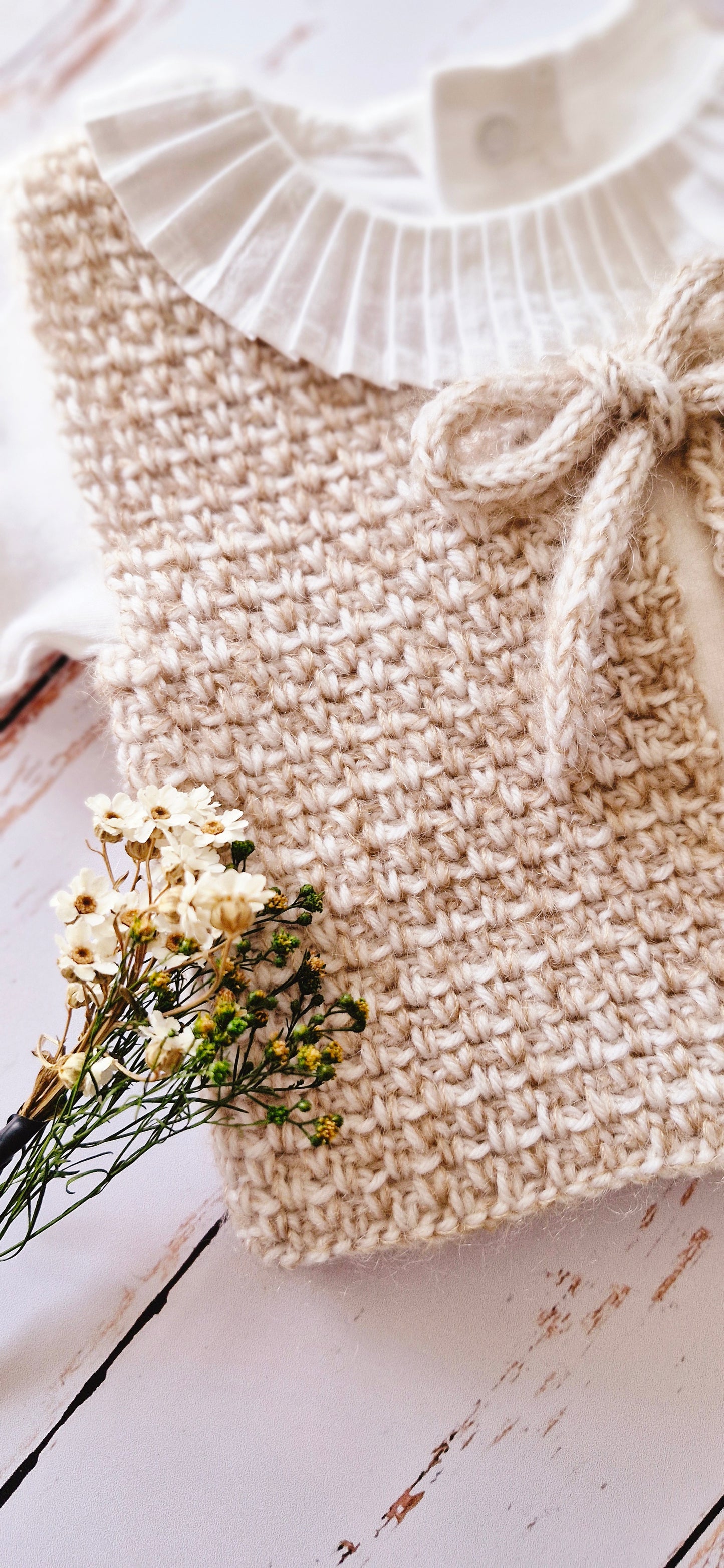Patron Crochet Gilet Bébé - Baby vest Crochet Pattern - Patrón de Ganchillo para Chaleco Bebé (0-48 M) | PDF FR & EN & ES | Maison Josefine #09