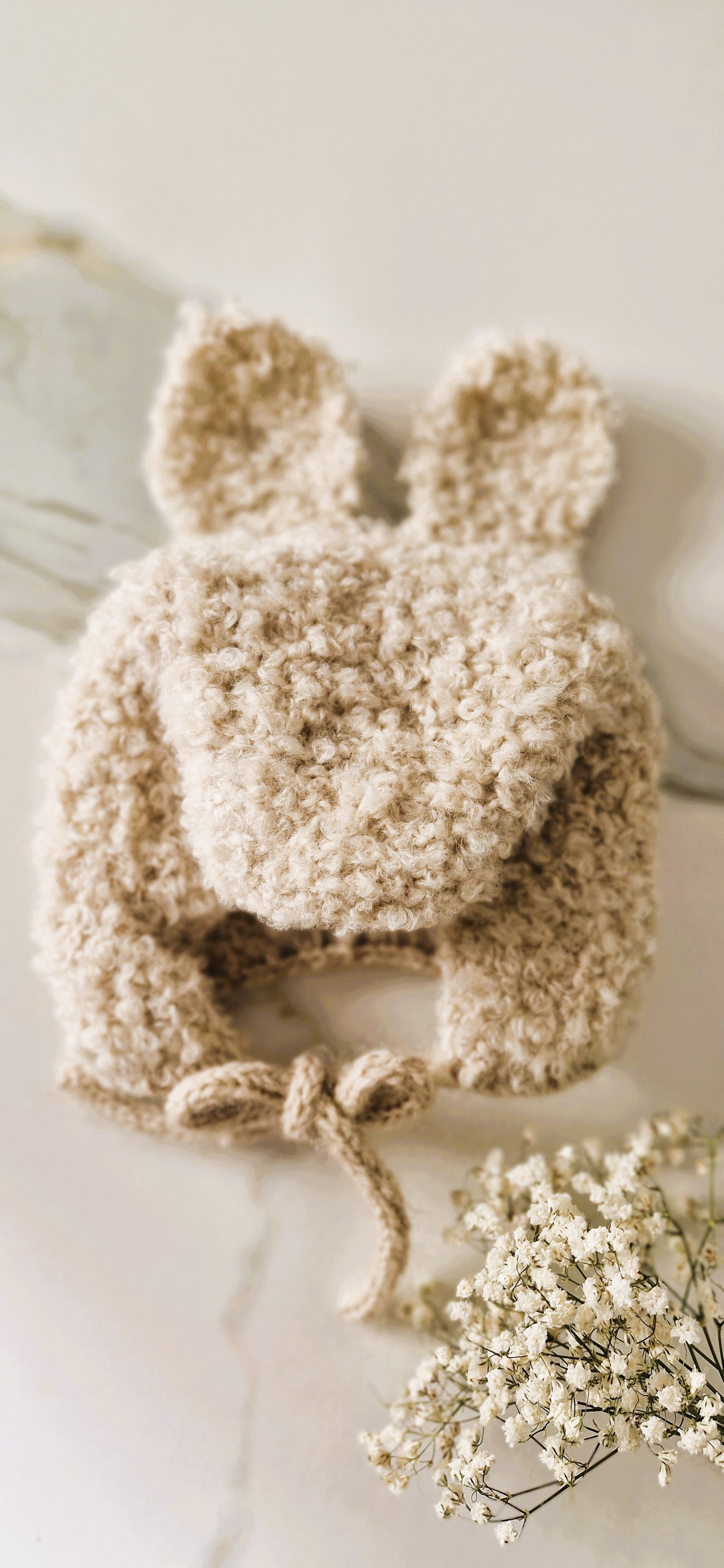 Patron Tricot Béguin Bébé (0-6 M) - Baby bonnet Knitting pattern - Gorrito para bébé Patron de tejido | PDF FR & EN & ES | Maison Josefine #21