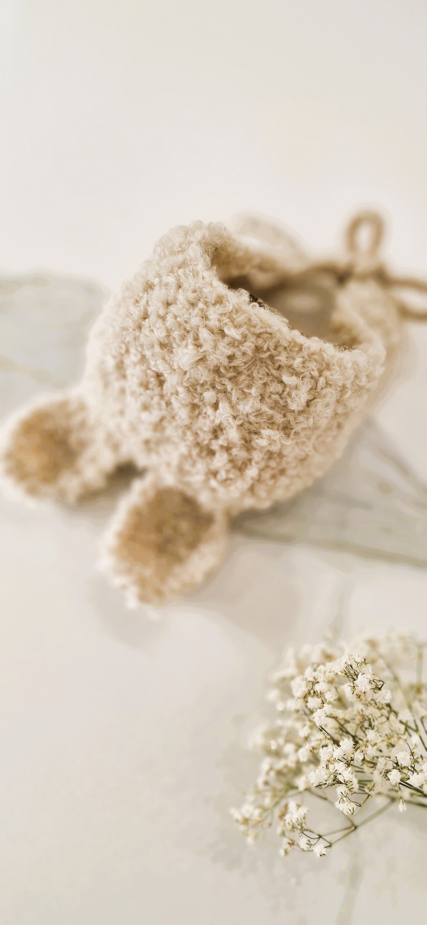 Patron Tricot Béguin Bébé (0-6 M) - Baby bonnet Knitting pattern - Gorrito para bébé Patron de tejido | PDF FR & EN & ES | Maison Josefine #21