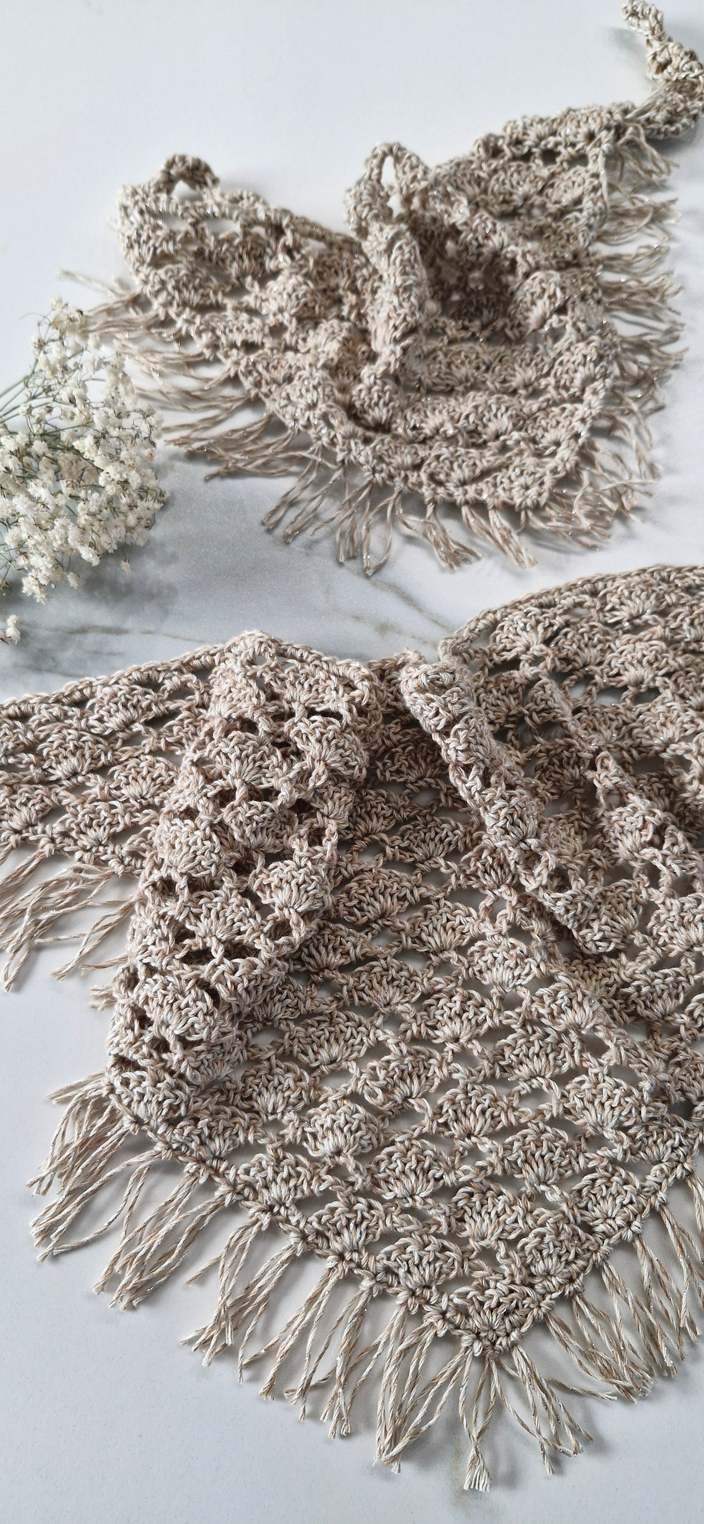 Patron Crochet Bandana à franges - Bandana (Adult-Kids) [PDF FR, EN & SP] Maison Josefine #25
