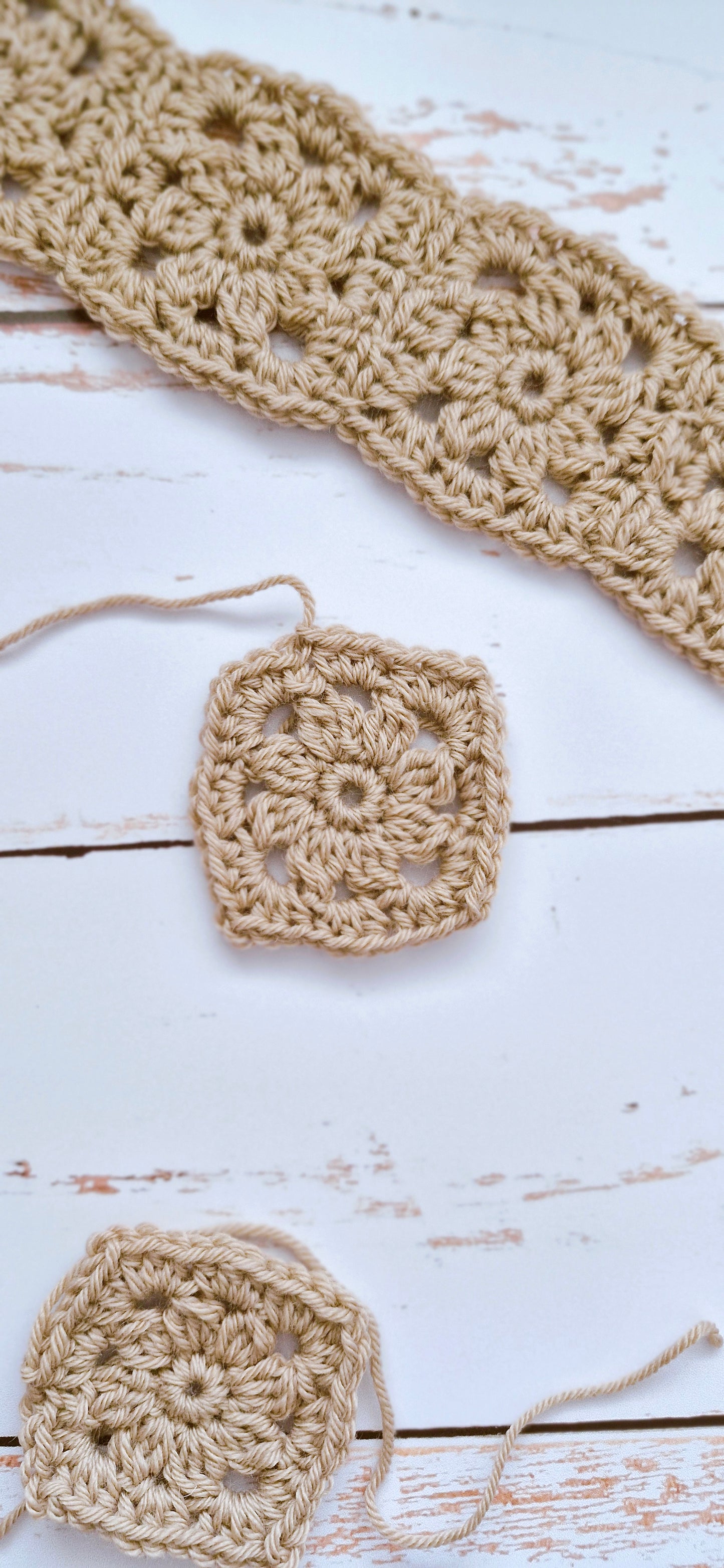 Patron crochet Pull mini granny - Mini granny Sweater - Chaleco mini granny [0-24 M] | FR, EN & SP | Maison Josefine #29