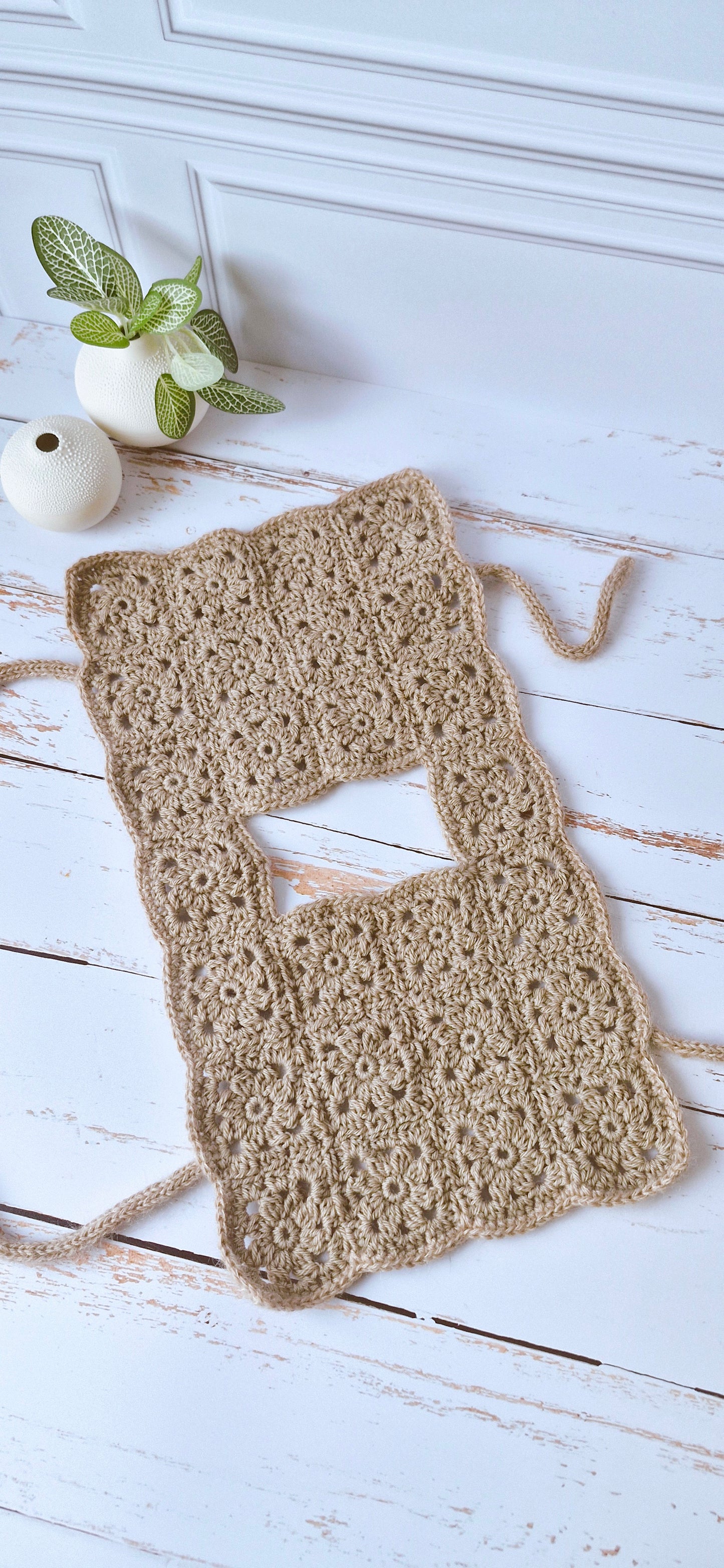 Patron crochet Pull mini granny - Mini granny Sweater - Chaleco mini granny [0-24 M] | FR, EN & SP | Maison Josefine #29