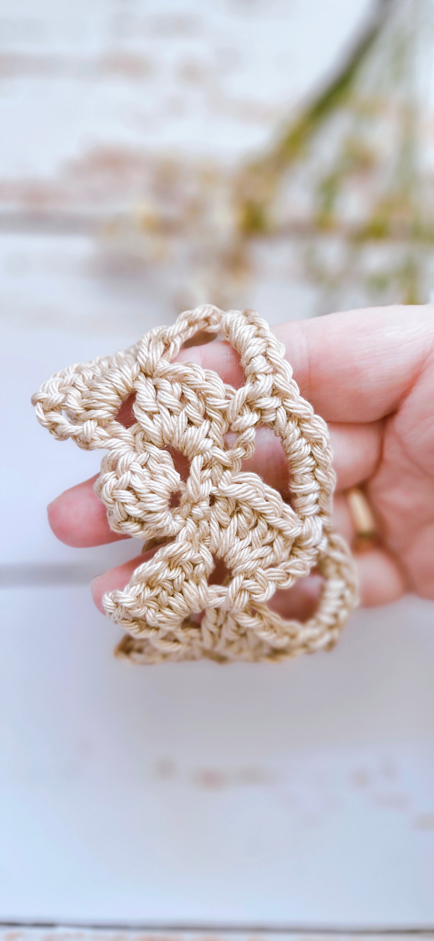 Patron crochet Rond de serviette - Home Crochet Pattern  ·  Patrón Ganchillo Hogar | FR, EN, SP | Maison Josefine #33