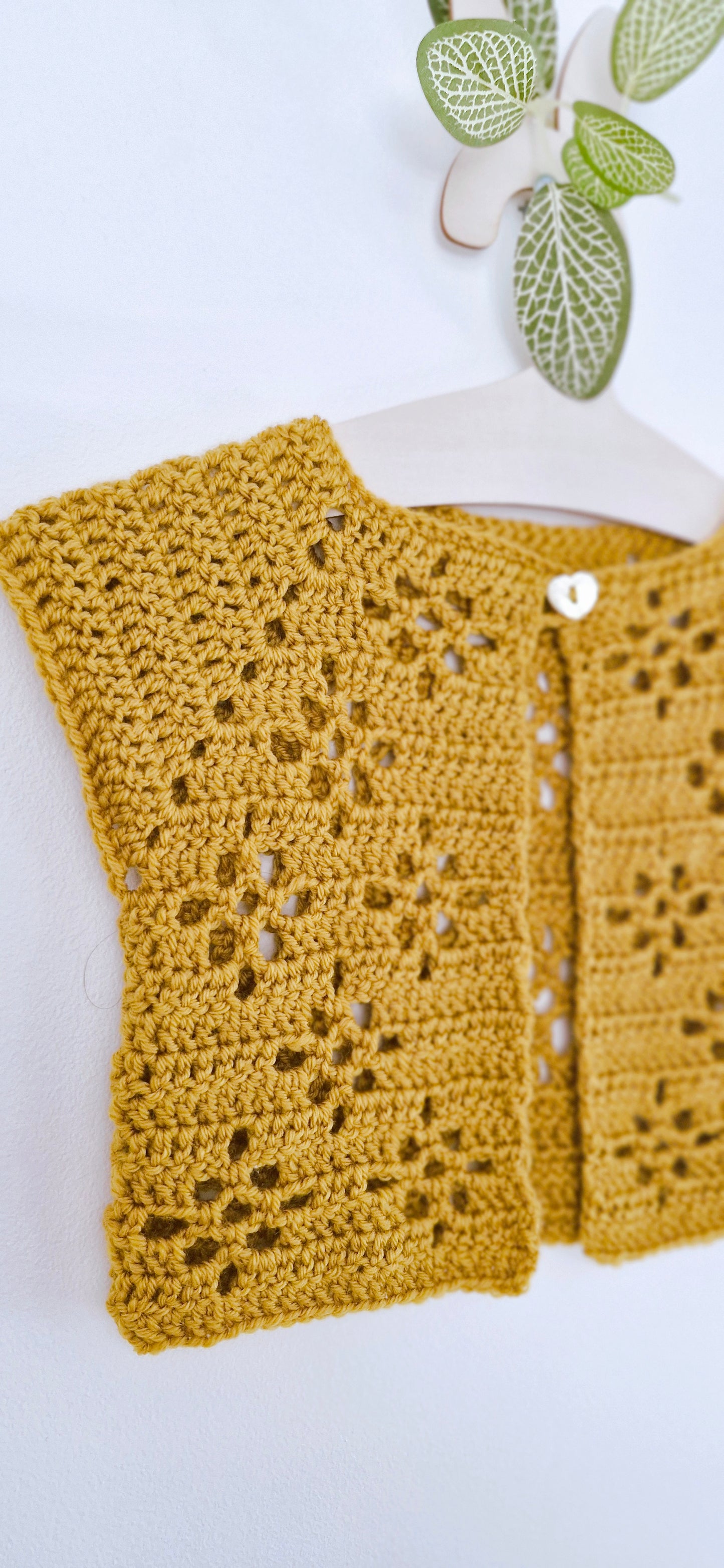 Patron Crochet Pull bébé - Baby sweater Crochet Pattern - Patron de Ganchillo par chaleco bebé [6M-8A] | FR, EN & SP | Maison Josefine #27