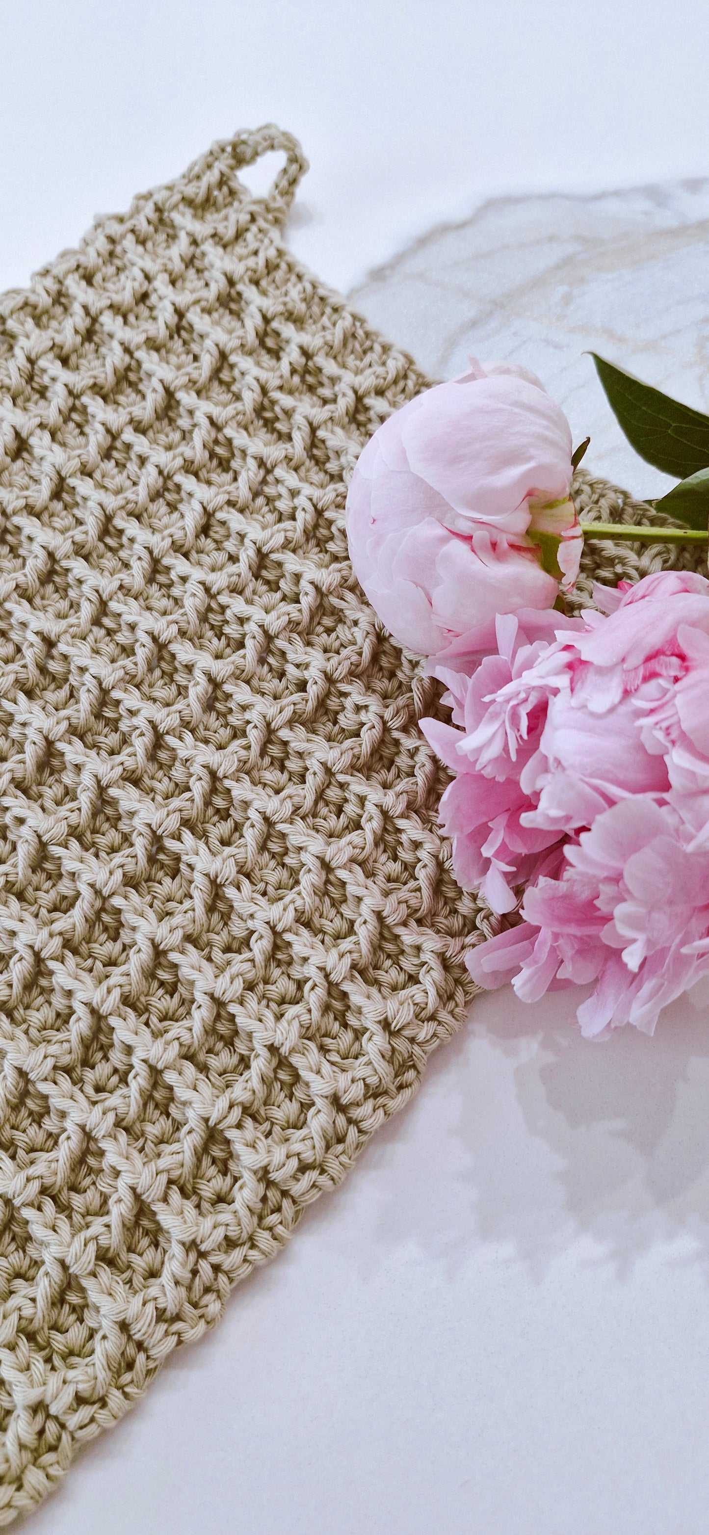Patron Crochet Essuie-Main - Hand Towel Crochet Pattern - Toalla | FR, EN, SP | Maison Josefine #32