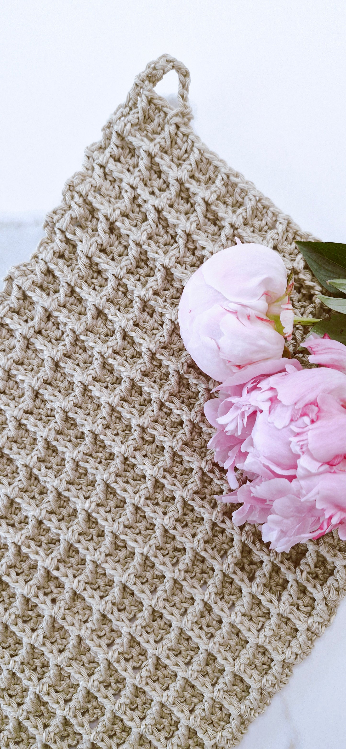 Patron Crochet Essuie-Main - Hand Towel Crochet Pattern - Toalla | FR, EN, SP | Maison Josefine #32