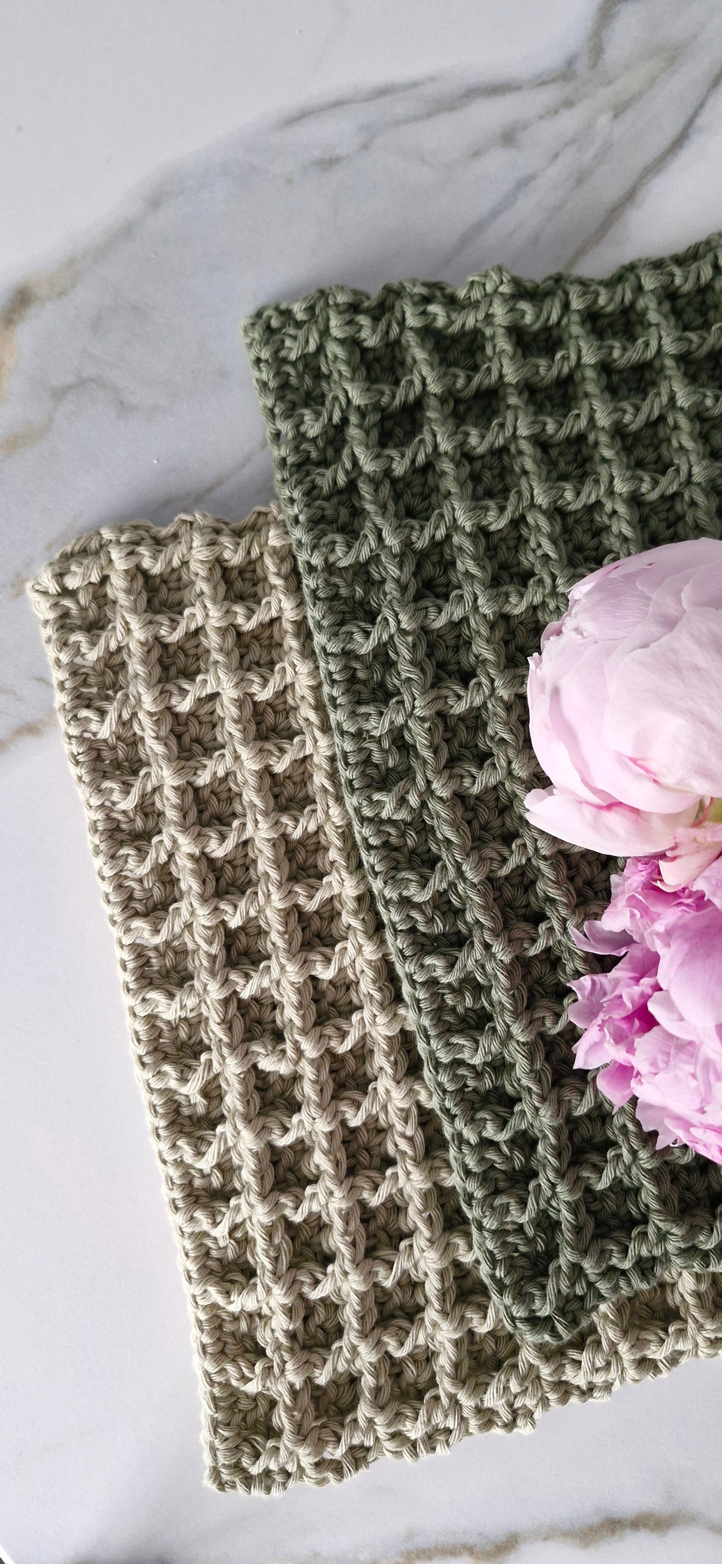 Patron Crochet Essuie-Main - Hand Towel Crochet Pattern - Toalla | FR, EN, SP | Maison Josefine #32