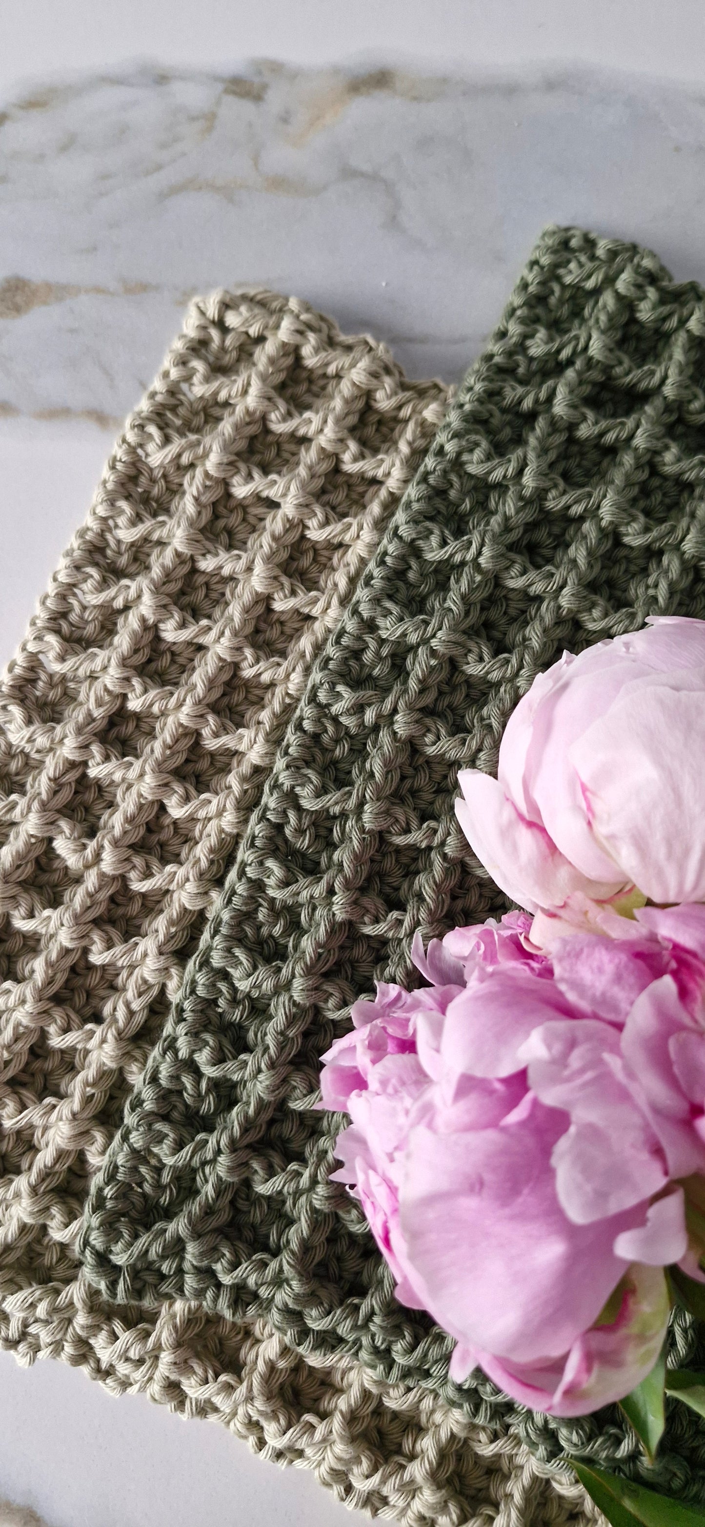 Patron Crochet Essuie-Main - Hand Towel Crochet Pattern - Toalla | FR, EN, SP | Maison Josefine #32