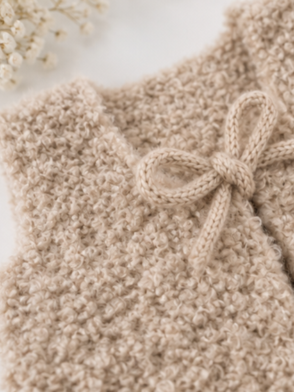 Patron Tricot Gilet Toudoux - Baby vest knitting pattern (0-48 M) | PDF FR & EN | Maison Josefine #19