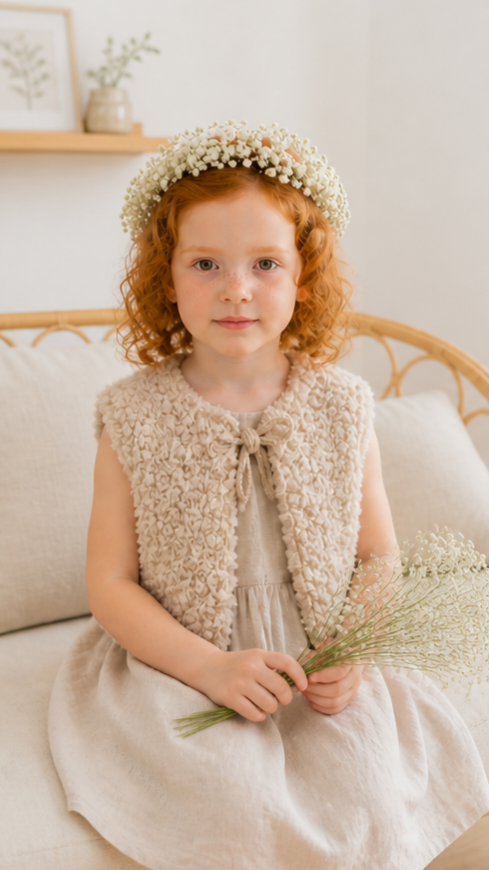 Patron Tricot Gilet Toudoux - Baby vest knitting pattern (0-48 M) | PDF FR & EN | Maison Josefine #19